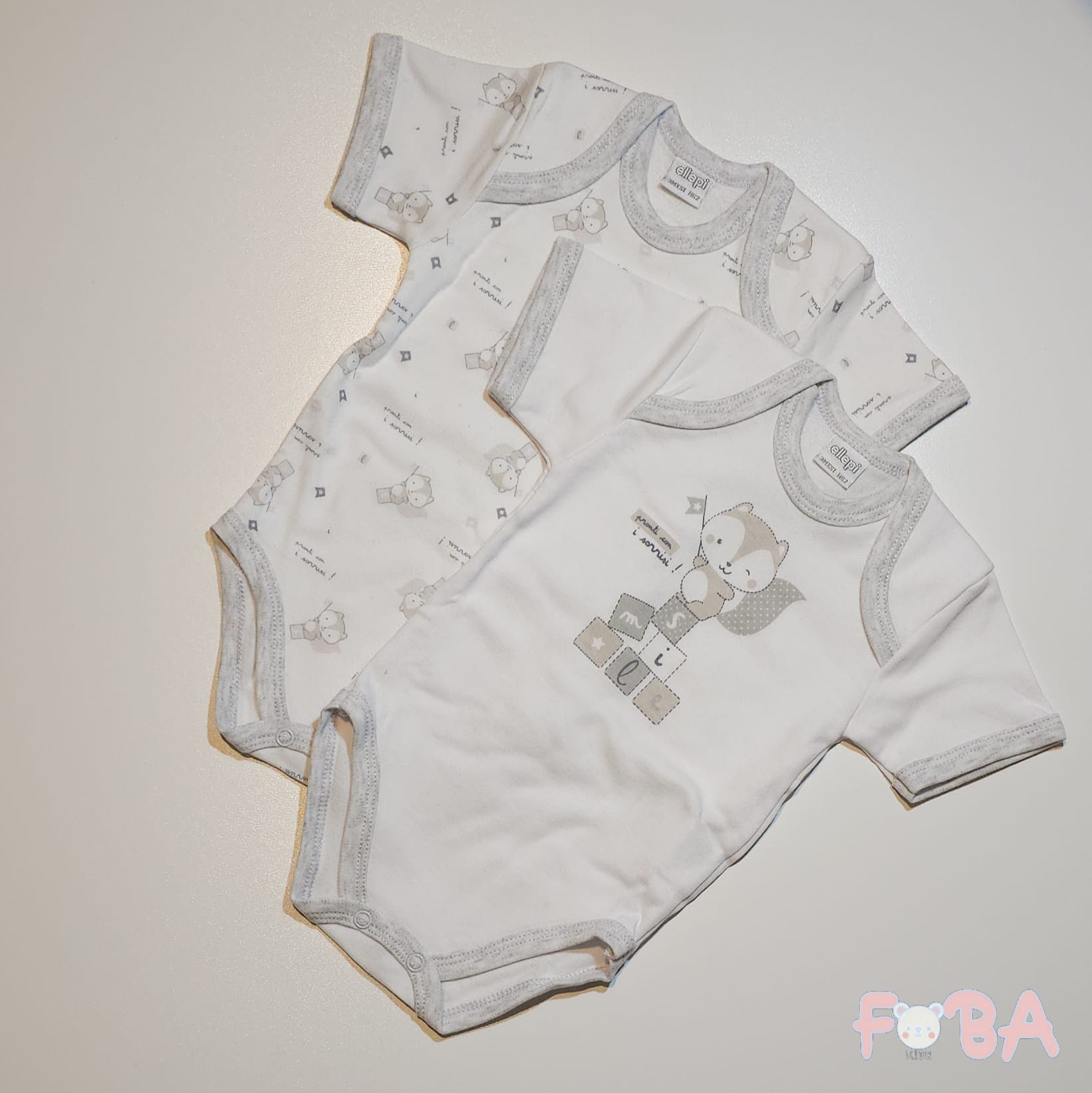 BI PACK BODY MANICA CORTA ELLEPI