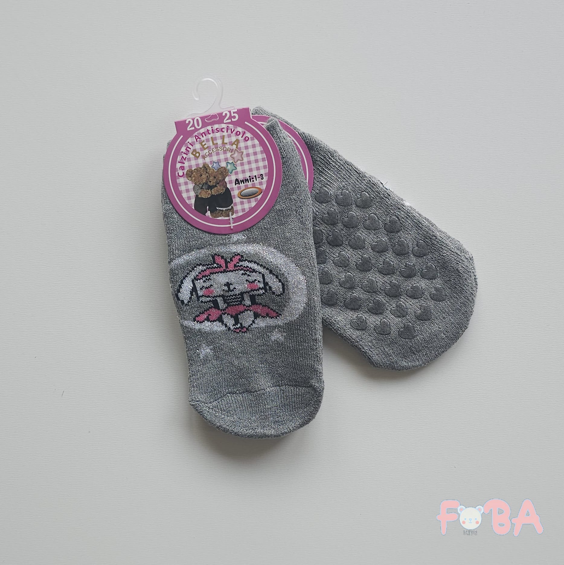CALZINI ANTISCIVOLO BIMBA 1-3 ANNI