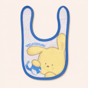 CONFEZIONE 6 BAVETTE NEONATO IN POLIESTERE E COTONE