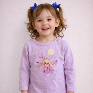 T-SHIRT MANICA LUNGA BAMBINA 12-36 MESI