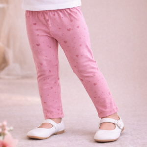 LEGGINGS NEONATA IN COTONE ELASTICIZZATO – FANTASIE ASSORTITE
