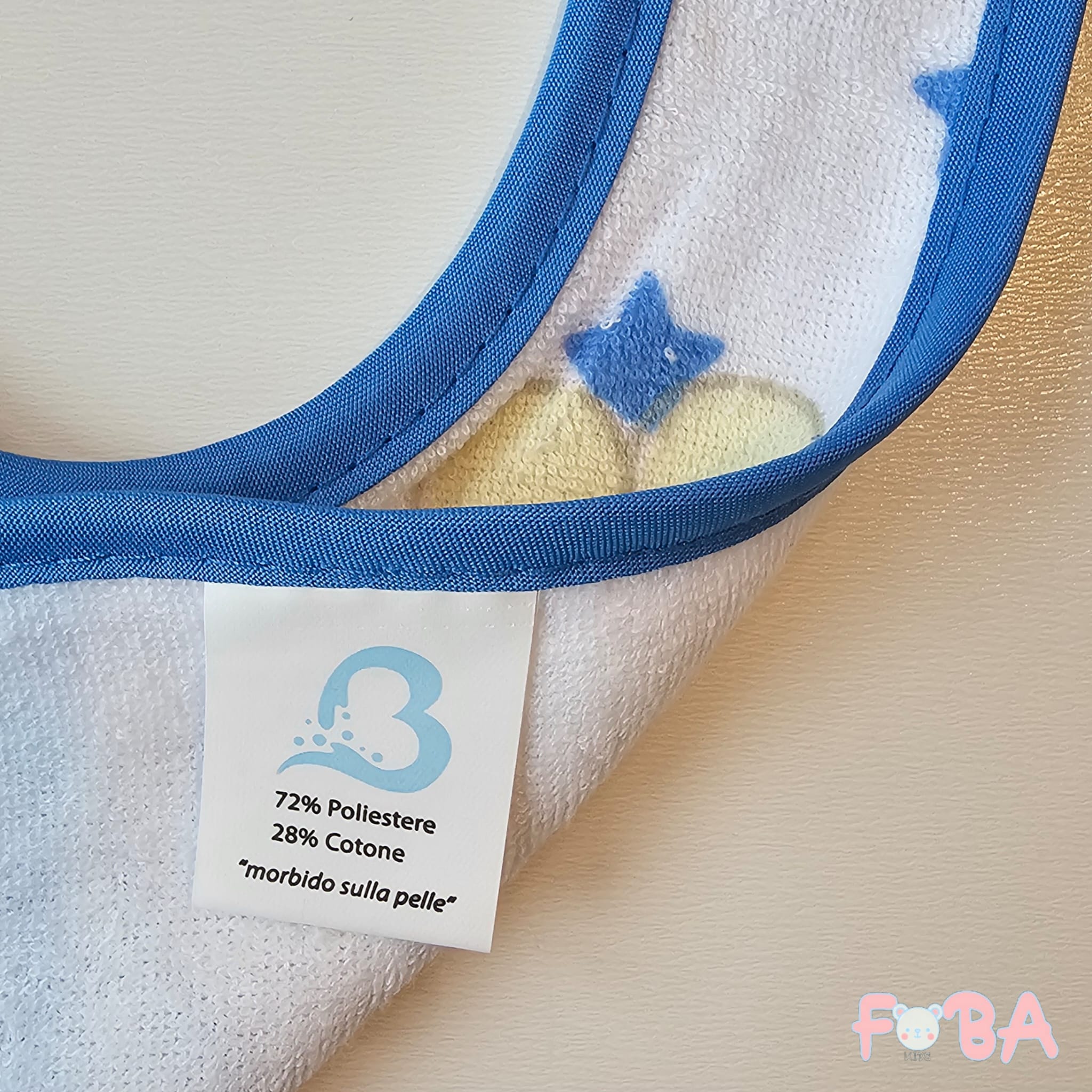 CONFEZIONE 6 BAVETTE NEONATA/O - immagine 2