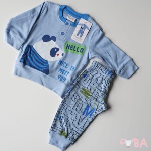 PIGIAMA PASTELLO M 9-18 MESI