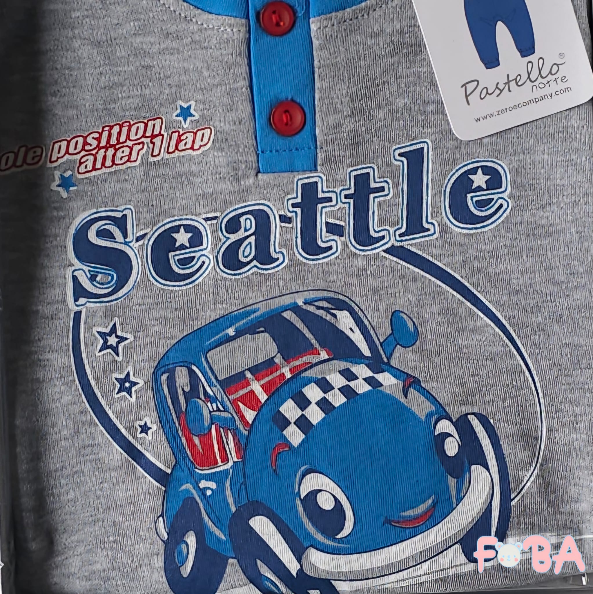 PIGIAMA PASTELLO M 9-24 MESI - immagine 2