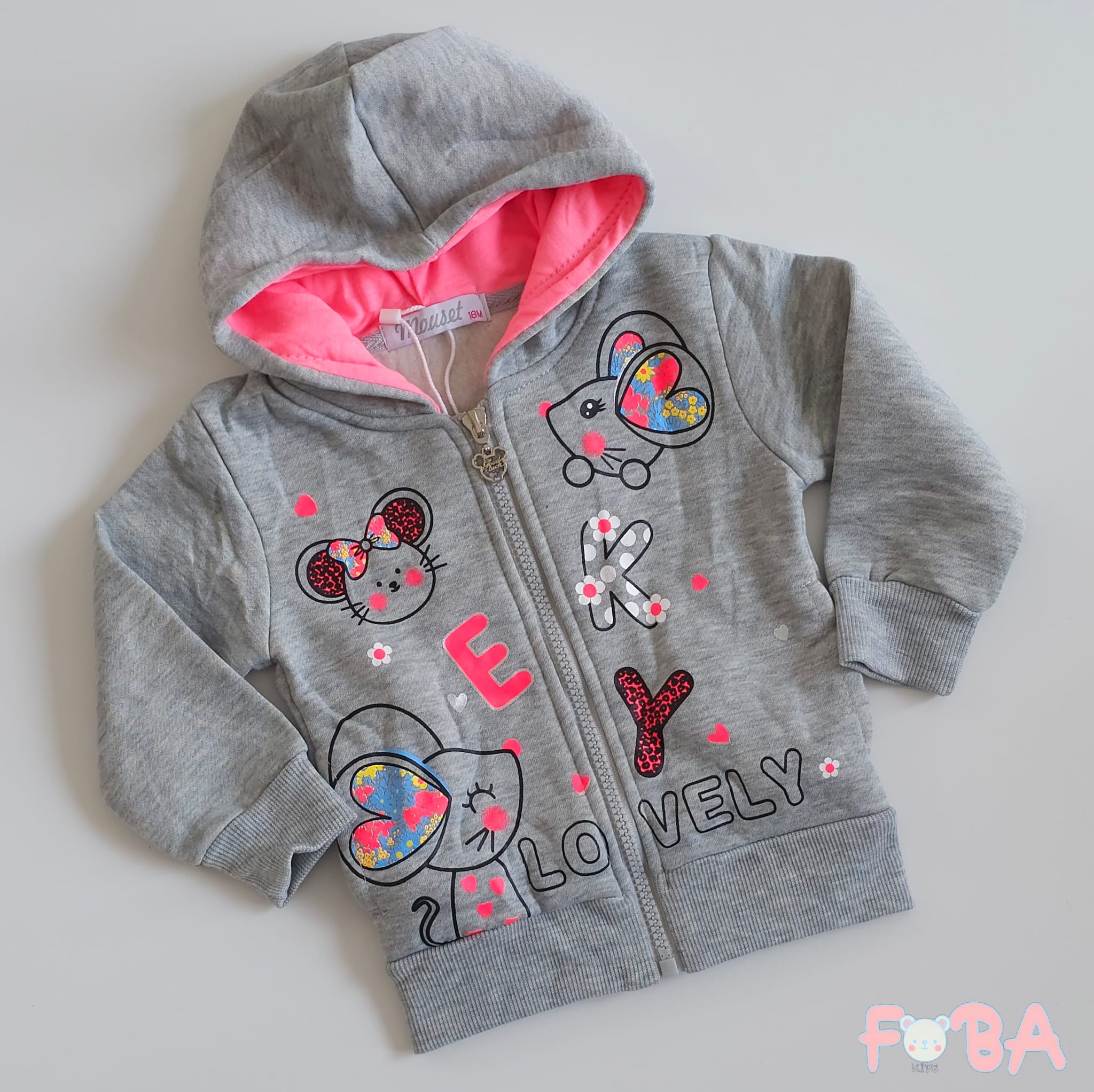 COMPLETO 3 PEZZI FELPATO F 12-36 MESI - immagine 10