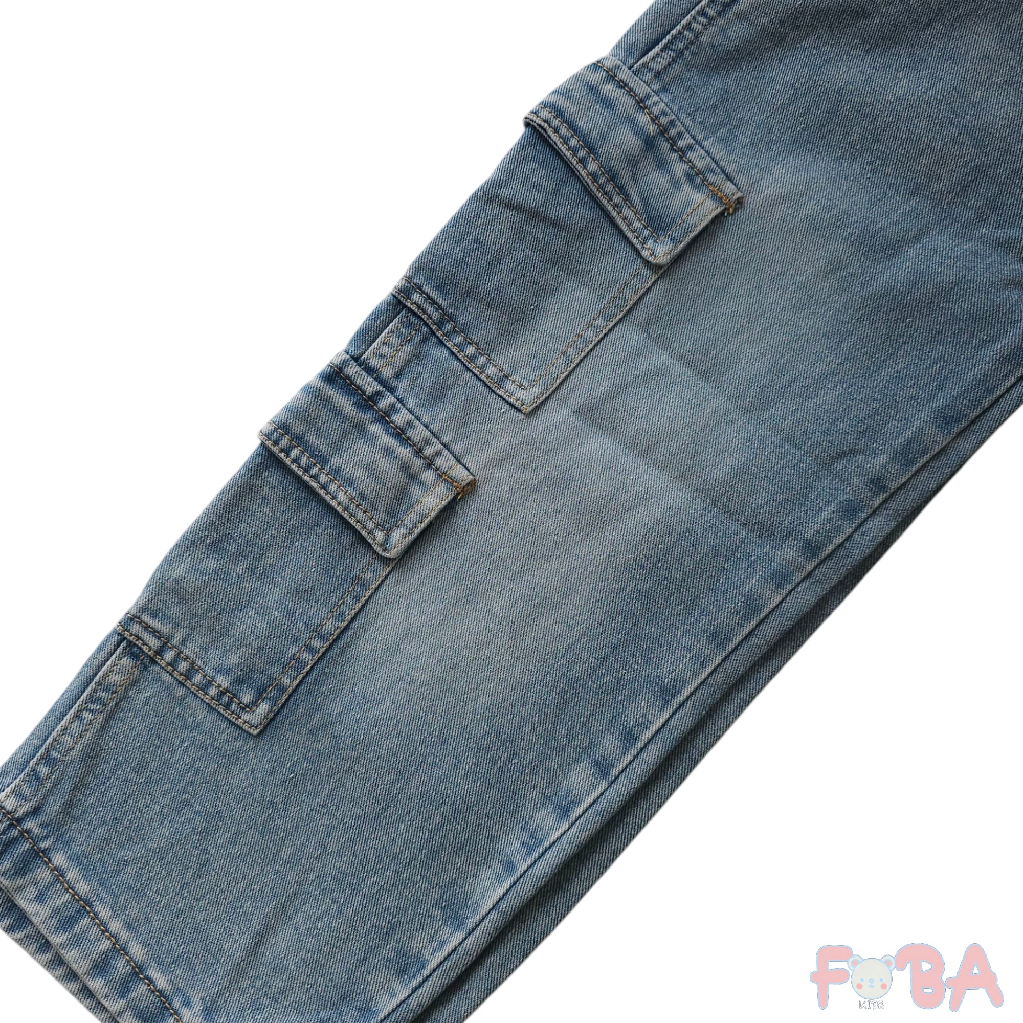 JEANS CARGO M 4-12 ANNI - immagine 3