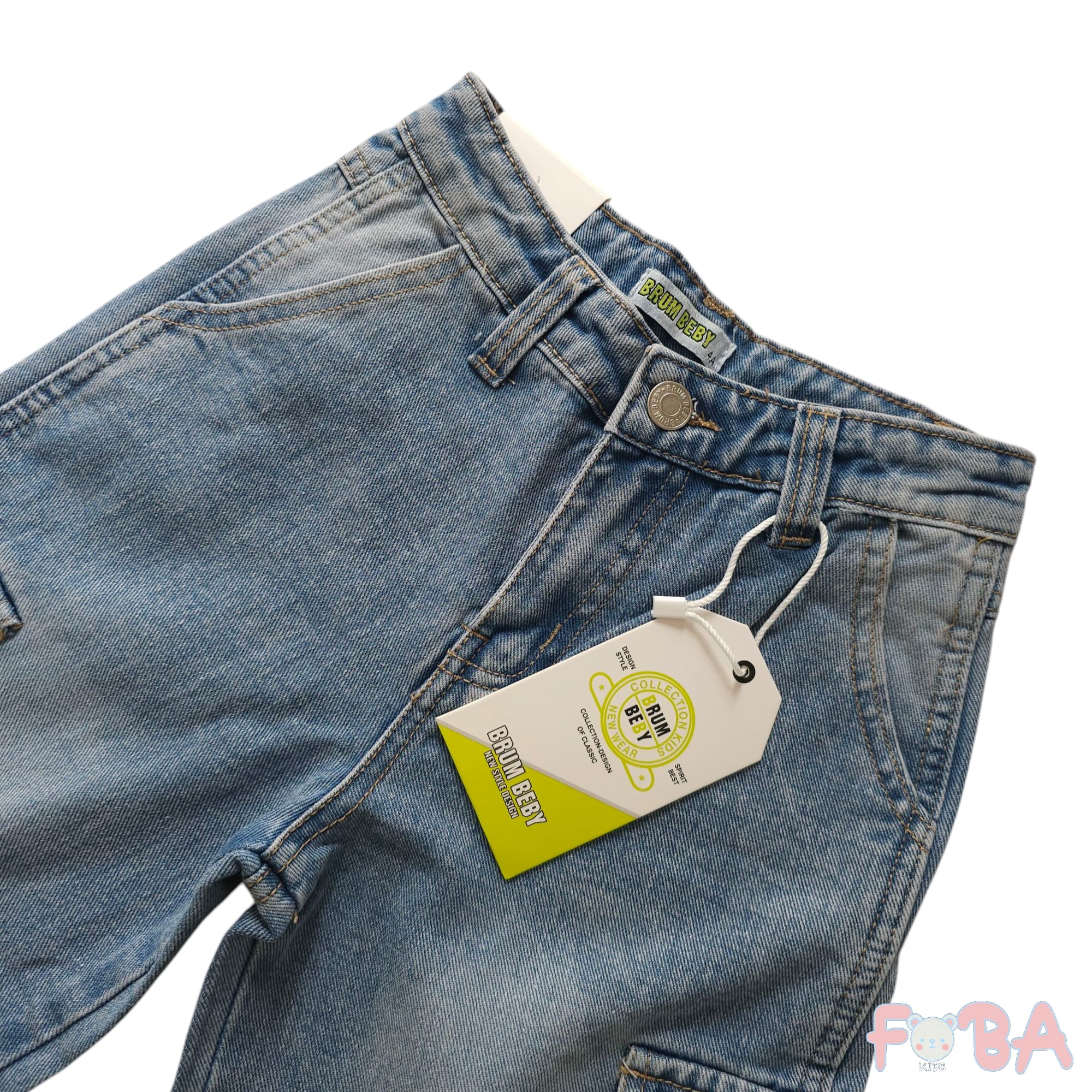 JEANS CARGO M 4-12 ANNI - immagine 2