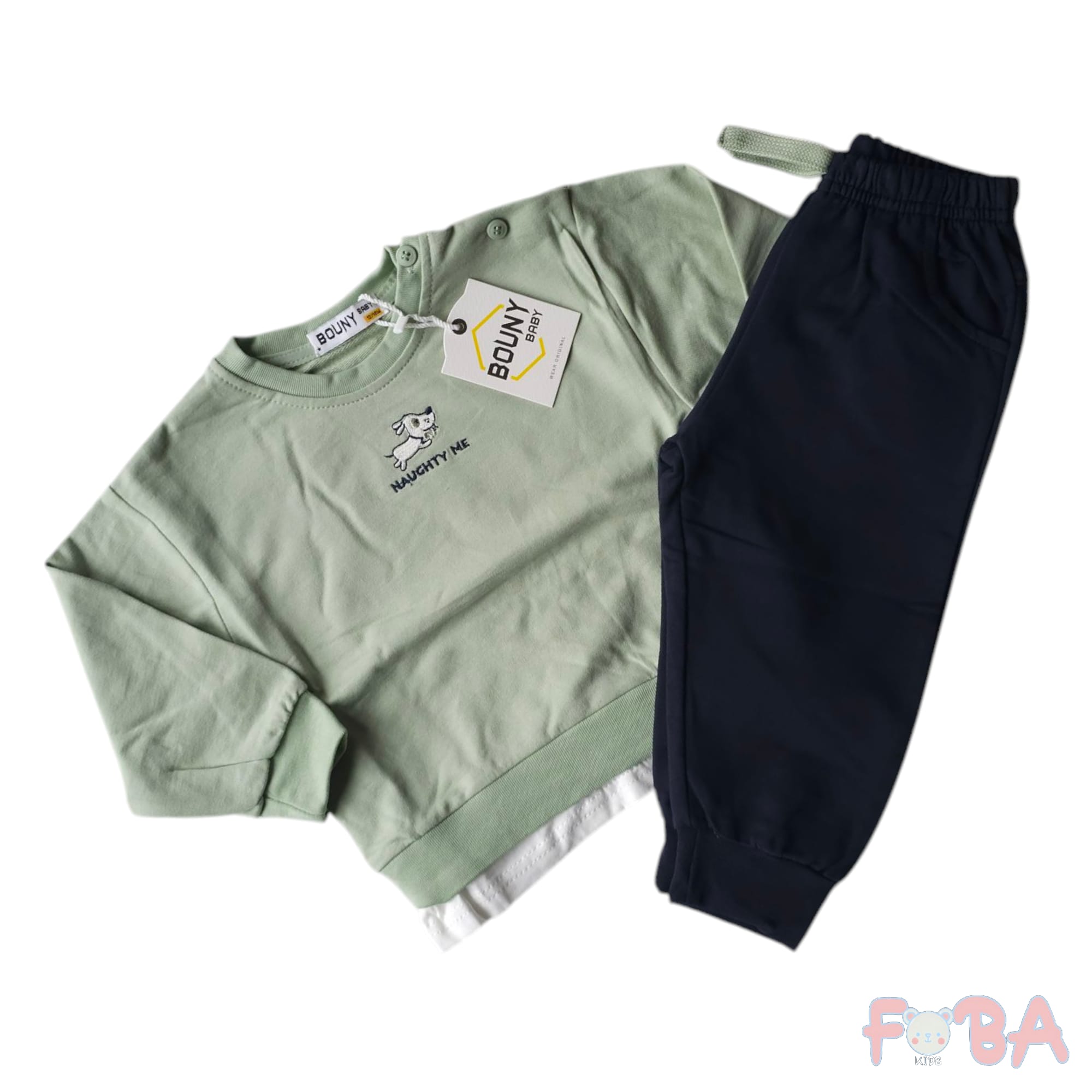 COMPLETO 2 PEZZI M 3-24 MESI - immagine 2