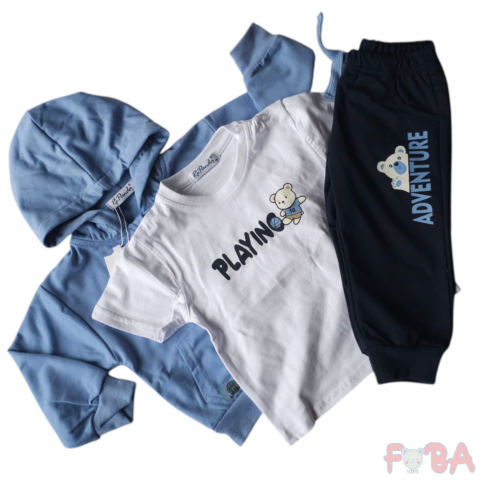 COMPLETO 3 PEZZI M 3-24 MESI