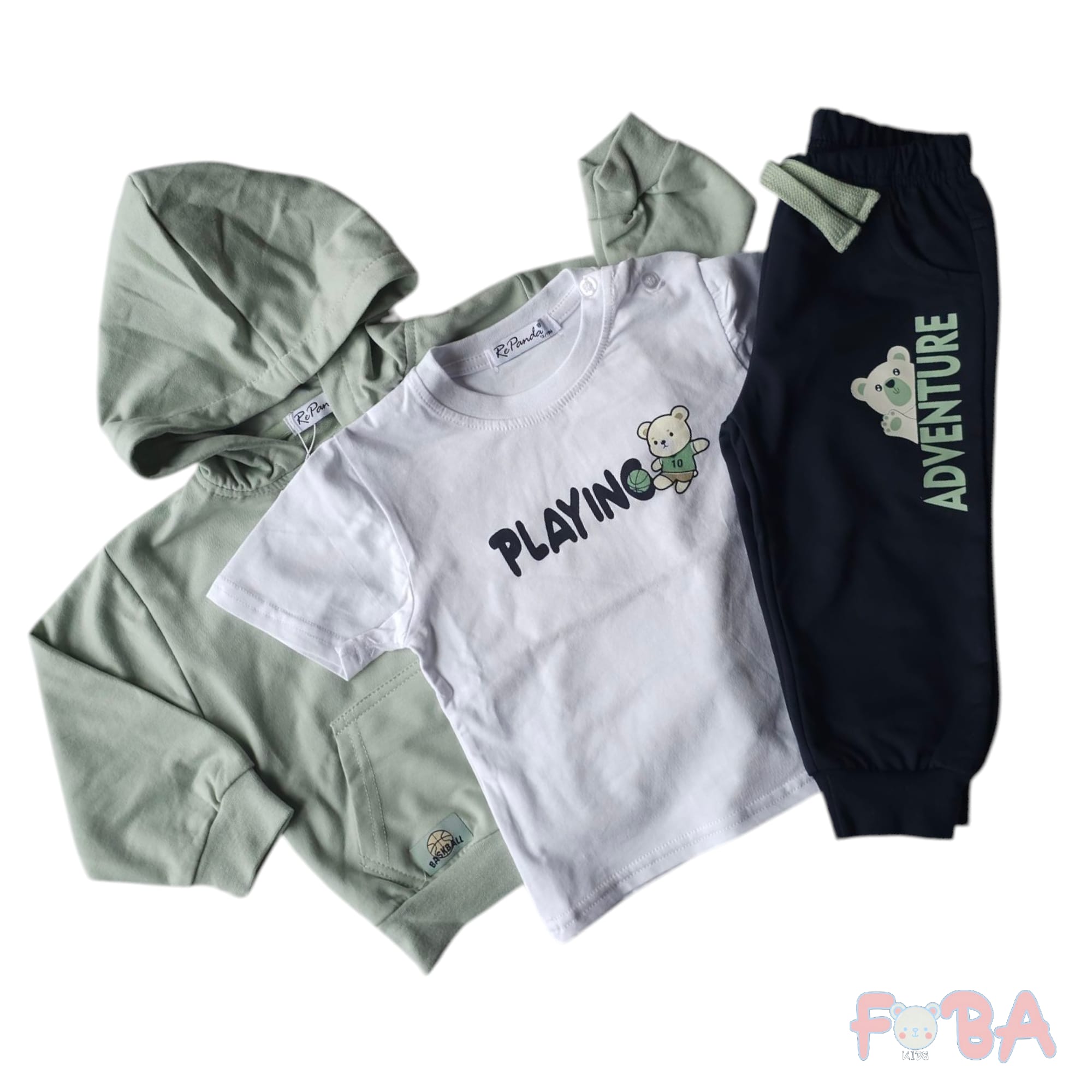 COMPLETO 3 PEZZI M 3-24 MESI - immagine 3