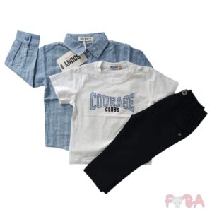 COMPLETO 3 PEZZI M 12-36 MESI