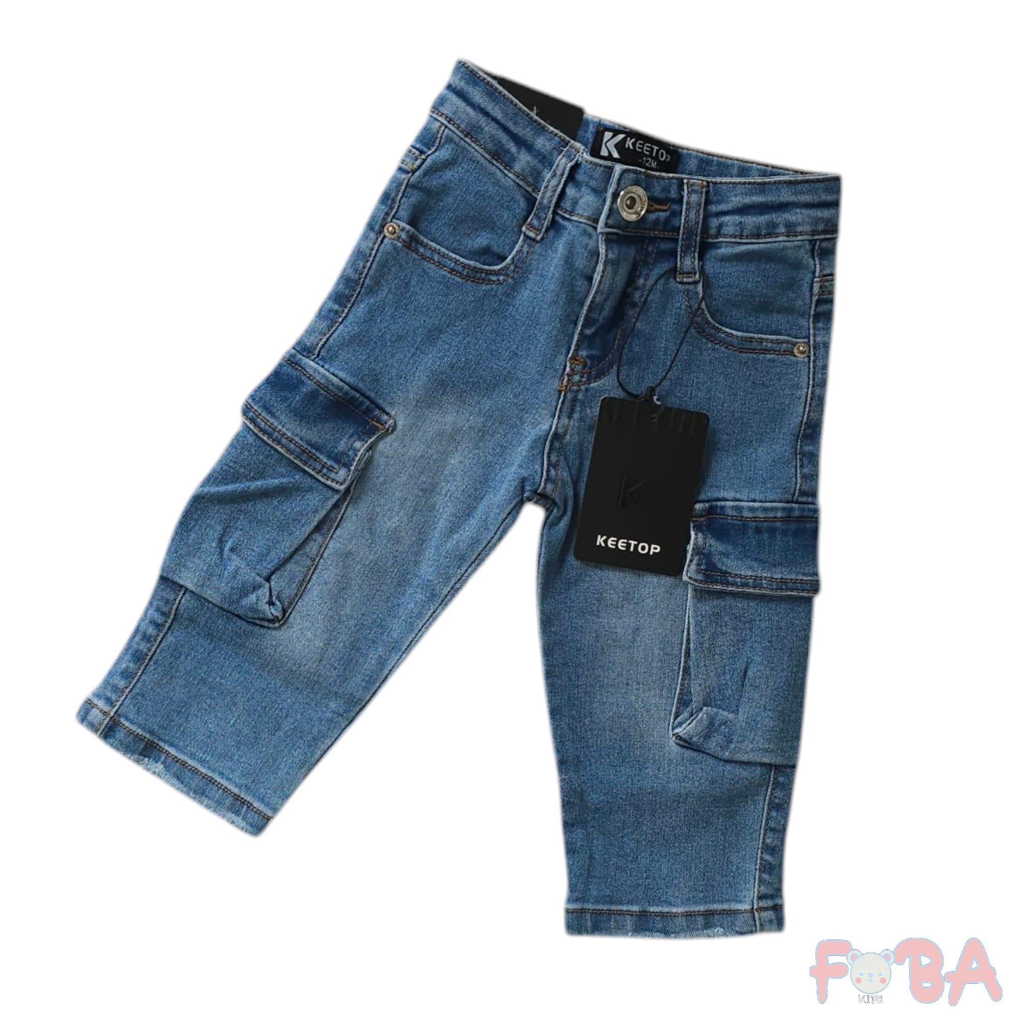 JEANS CARGO M 12-36 MESI