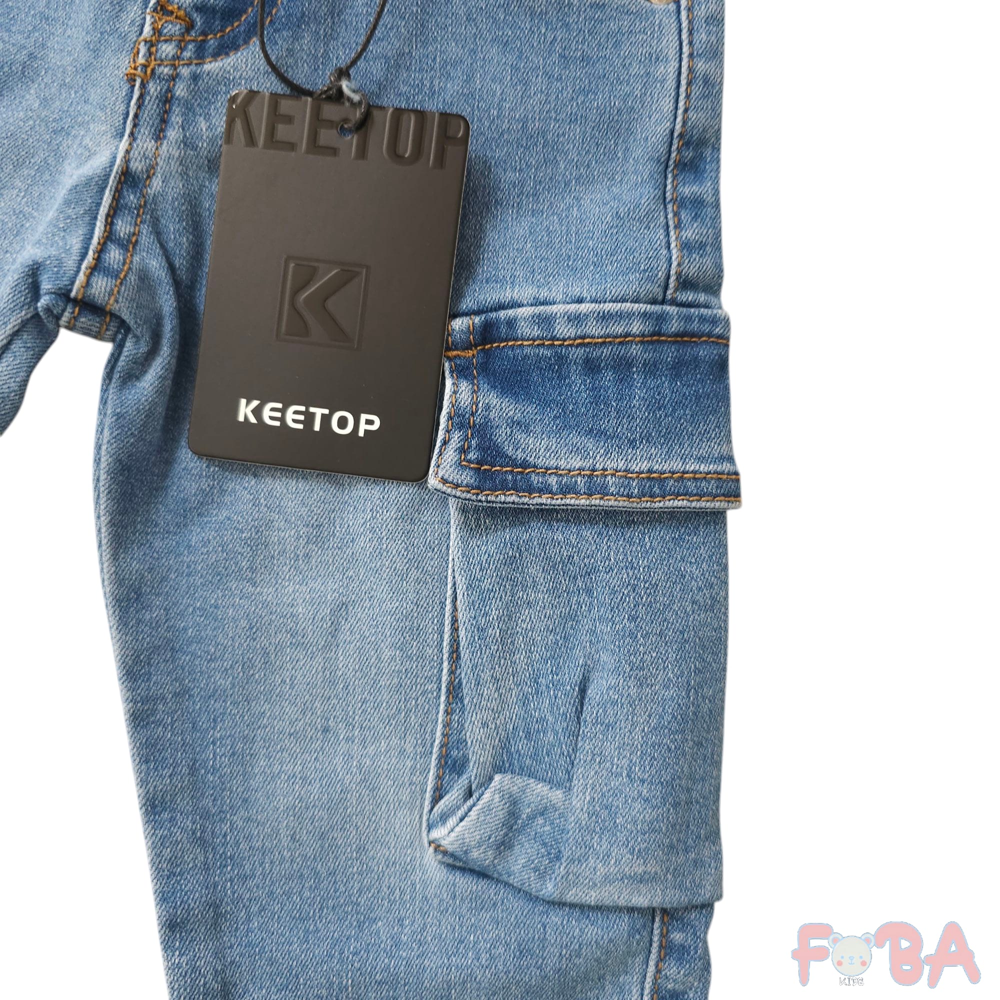 JEANS CARGO M 12-36 MESI - immagine 3