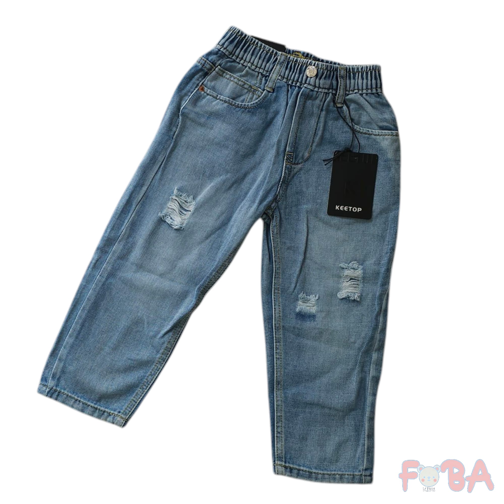 JEANS CON STRAPPI M 12-36 MESI