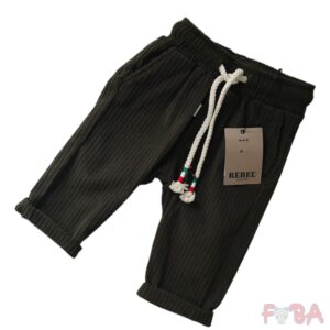 PANTALONI VELLUTO CON CINTURINO M 30 MESI