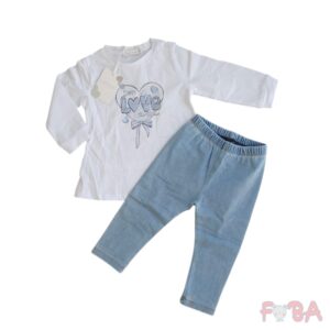 COMPLETO 2 PEZZI F 12-36 MESI LOLLITOP