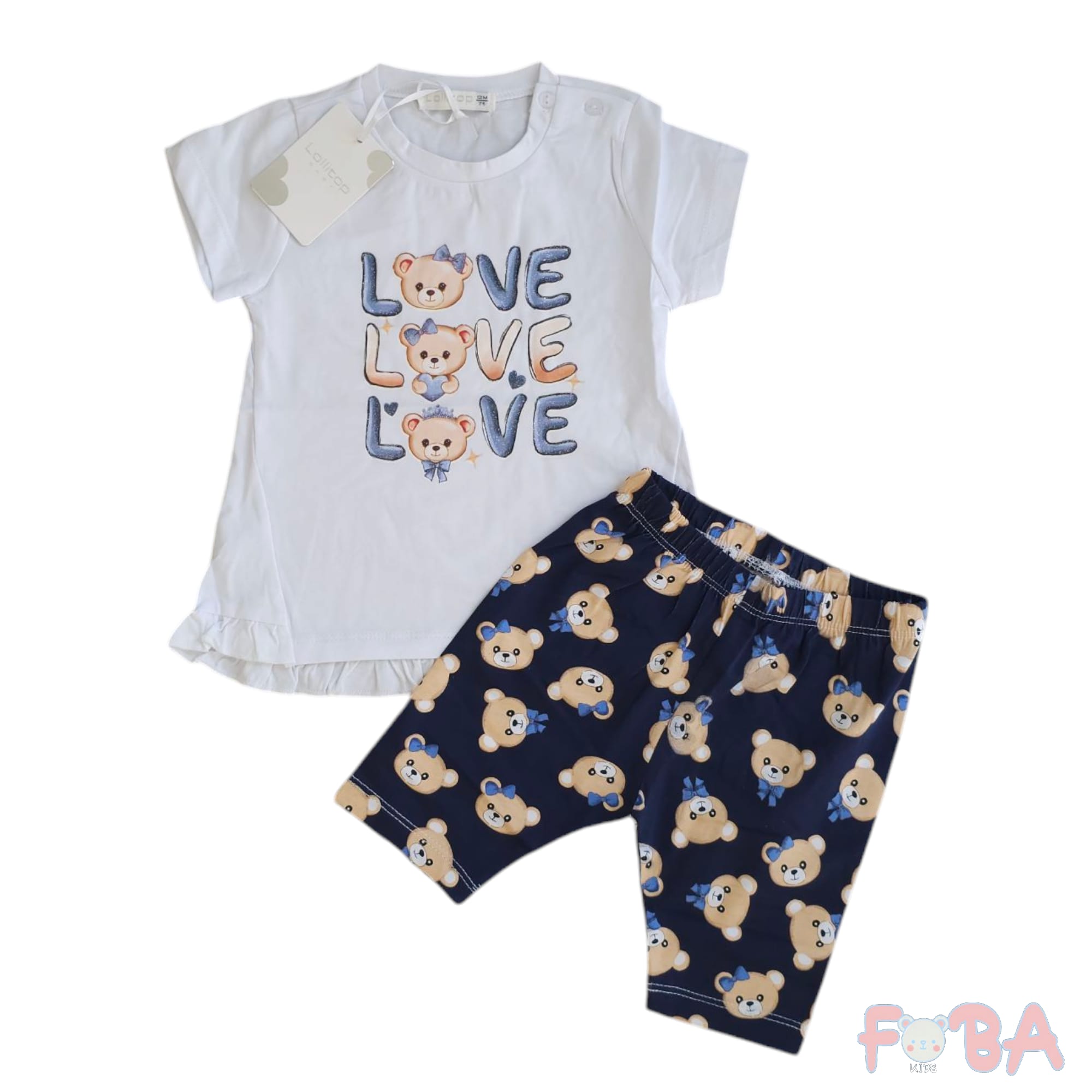 COMPLETO 2 PEZZI F 12-36 MESI ESTIVO - immagine 2