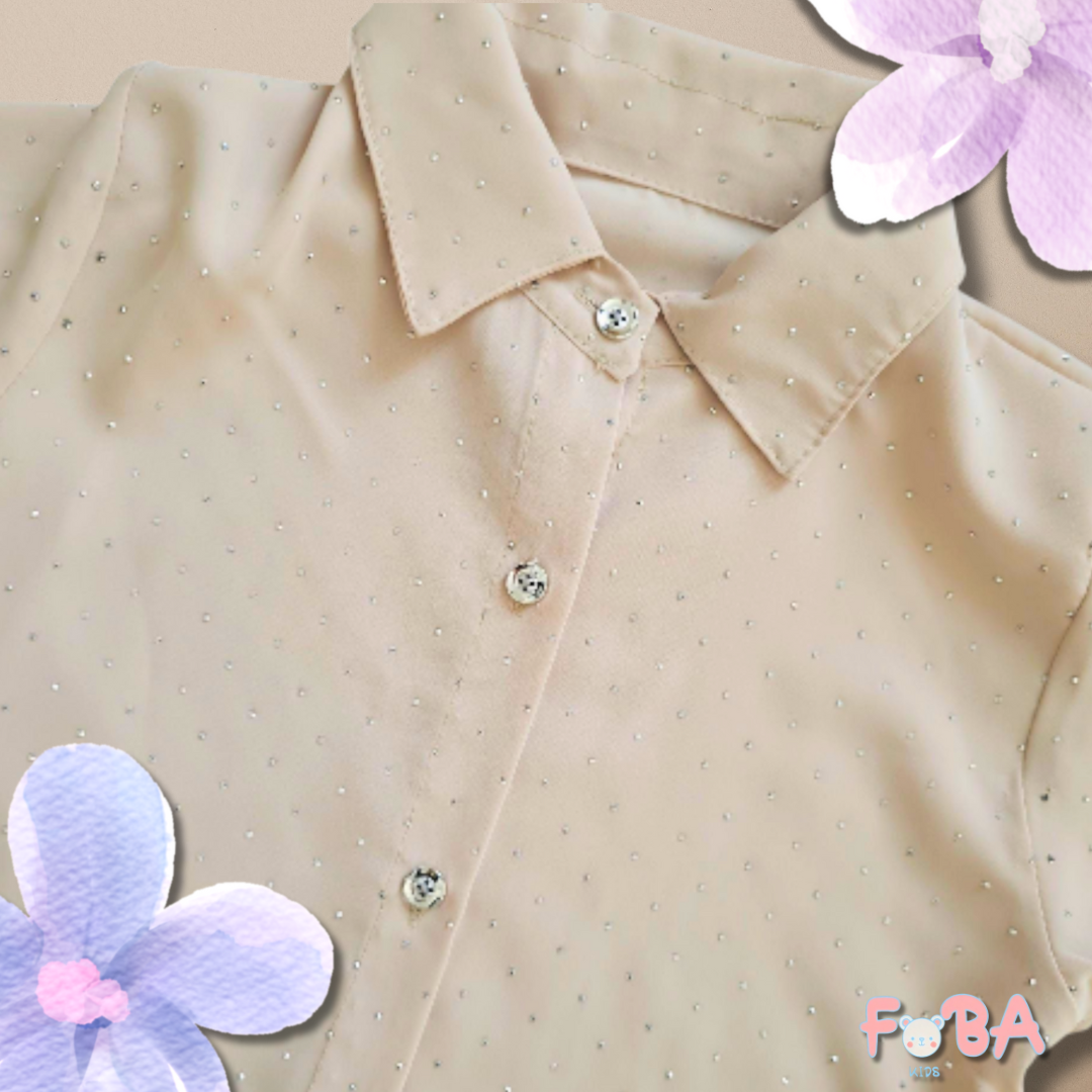 CAMICIA CON BRILLANTINI - immagine 6