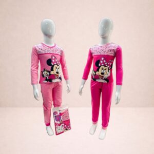 PIGIAMA BAMBINA DISNEY MINNIE IN COTONE – ROSA O MAGENTA
