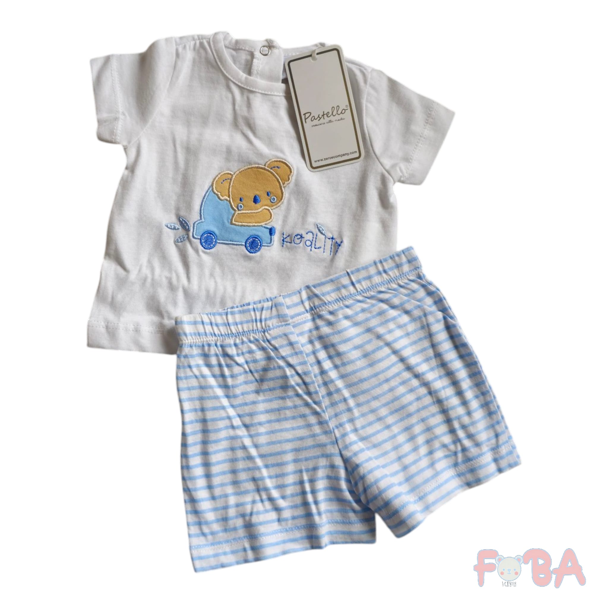 COMPLETO ESTIVO DUE PEZZI M 1-9 MESI - immagine 2