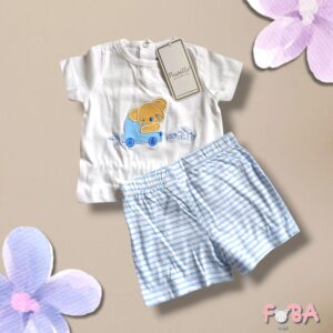 COMPLETO ESTIVO DUE PEZZI M 1-9 MESI