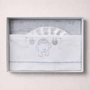 SET LENZUOLA 3 PEZZI CARROZZINA 90X120 CM