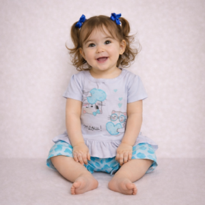 COMPLETO ESTIVO NEONATA 3-18 MESI