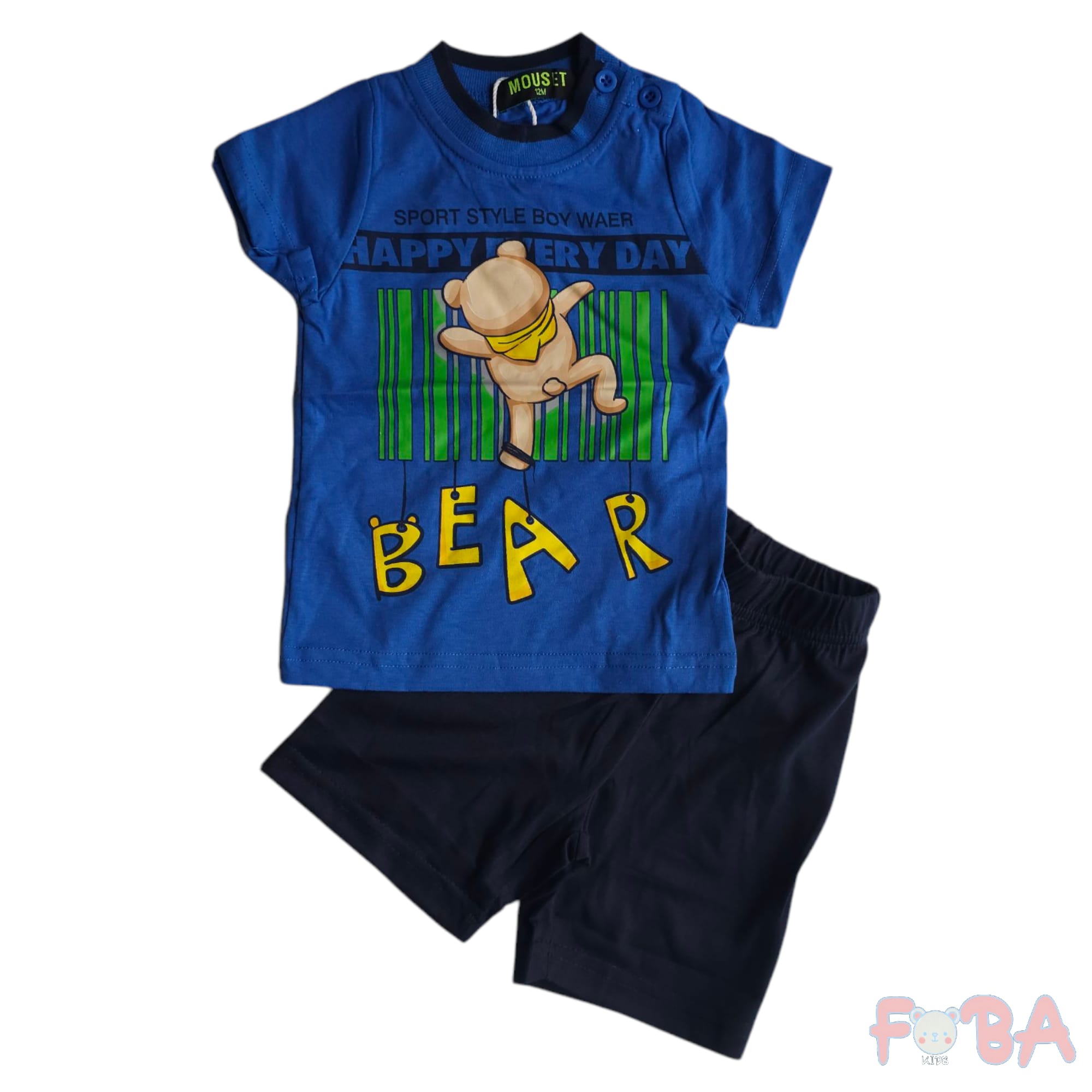 COMPLETO ESTIVO M 12-30 MESI