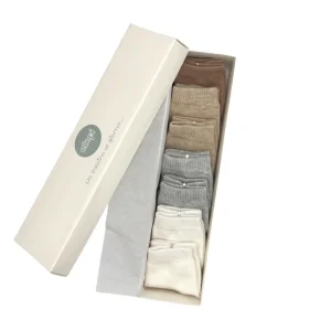 CONFEZIONE 7 CALZINI ELLEPI 0-3 MESI