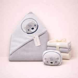 Set Triangolo Accappatoio 5 pezzi