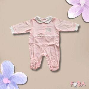 TUTINA NEONATA ROSA IN COTONE 1-3 MESI