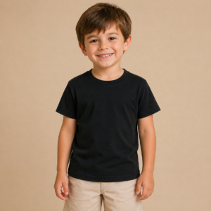 T-SHIRT BAMBINO BASIC NERA