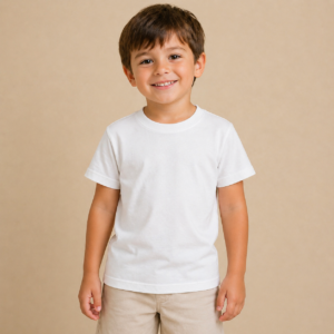 T-SHIRT BAMBINO BASIC BIANCA