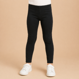 LEGGINGS BIMBA BASIC – NERO